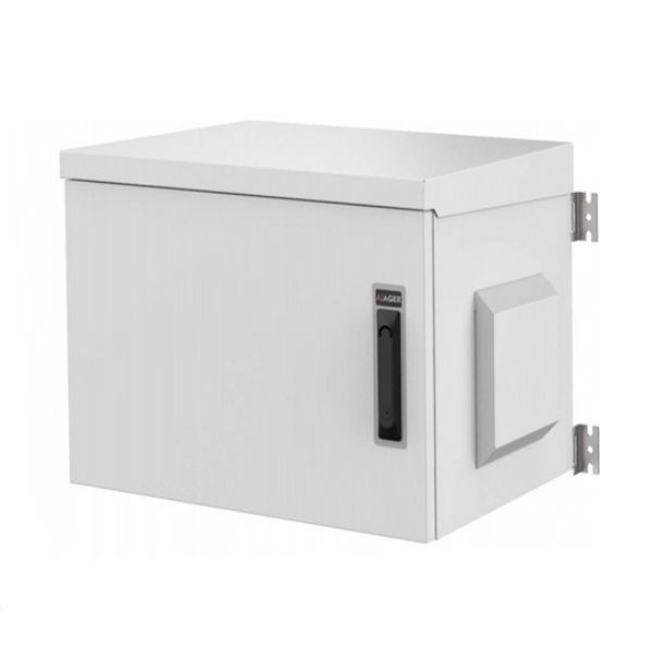 Ager 9U 600X600 Montajlı Basic Outdoor Duvar Tipi Kabinet AG-OB09U6060B2-D-A-M1-09U6060