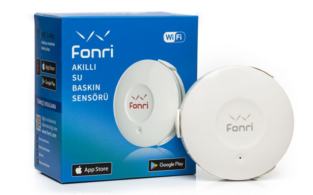 Fonri Wifi NAS-WS02W Akıllı Su Baskın Sensörü