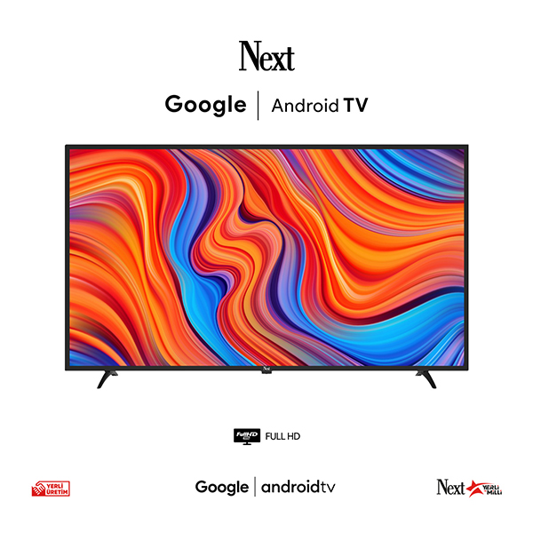 Next YE-42020GG4 42 inch 106 Ekran Dahili Uydu Alıcılı Full HD Google Android Televizyon