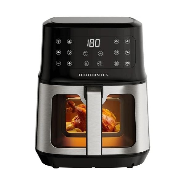 Taotronics TT-AF011 8 İşlevli 5 L 1200W Dokunmatik Camlı Airfryer