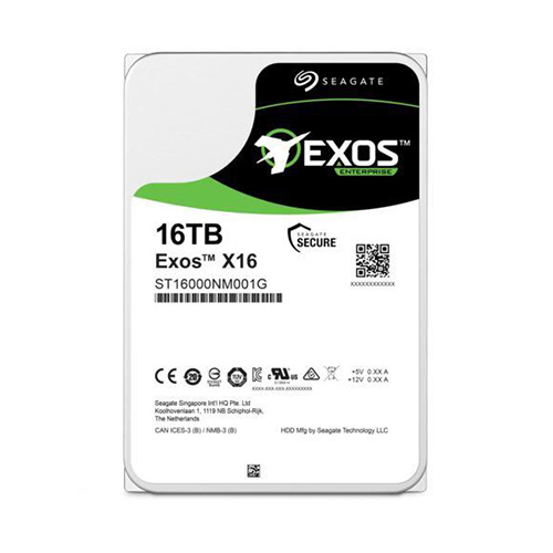 Seagate EXOS 3.5 16TB SATA3 7200 512E/4KN Nas ST16000NM000J