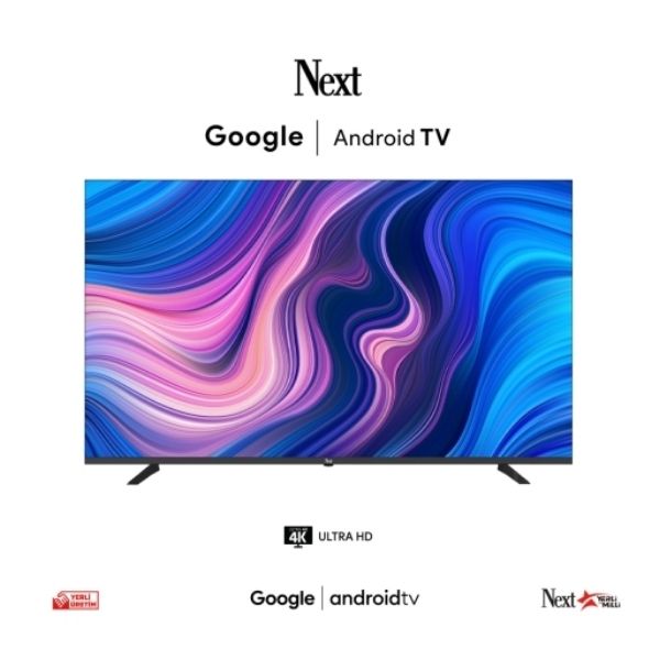 Next YE-58020 GFSG5-4K 58 inch 147 Ekran Dahili Uydu Alıcılı 4K Ultra Smart Led Google Android Televizyon