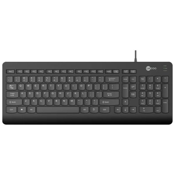 Lenovo Lecoo KB103 USB Kablolu Türkçe Q Klavye Siyah