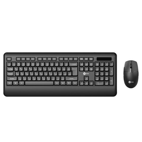 Lenovo Lecoo KW202 Kablosuz Türkçe Q Klavye & Mouse Set Siyah