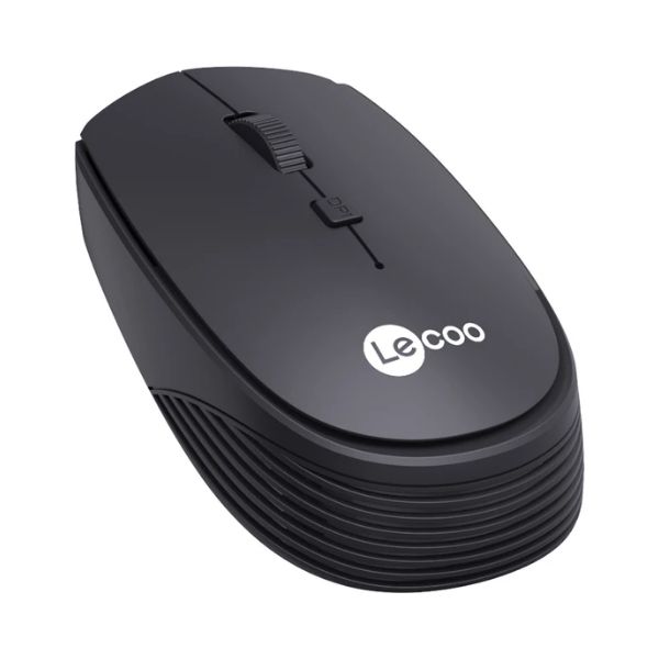 Lenovo Lecoo WS202 Kablosuz 1200 Dpi Optik Mouse Siyah