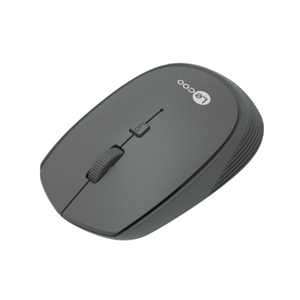 Lenovo Lecoo WS202 Kablosuz 1200 Dpi Optik Mouse Gri