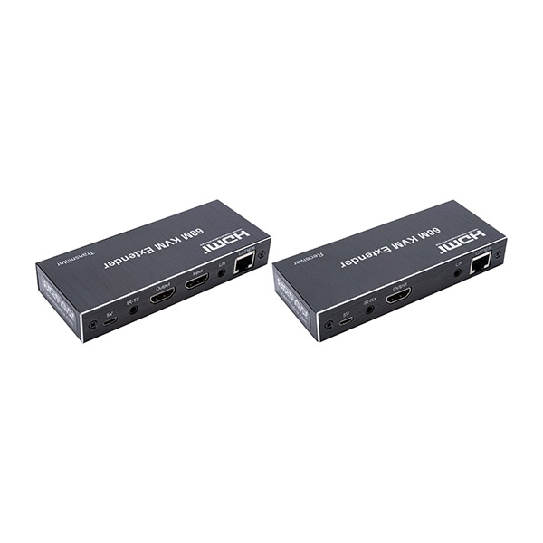 Nivatech NTC-FY1406 4K HD 60 Metre USB IR HDMI KVM Extender Cat6 Over IP