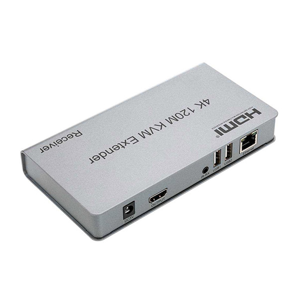 Nivatech NTC-FY1407 4K HD 120 Metre USB IR HDMI KVM Extender Cat6 Over IP