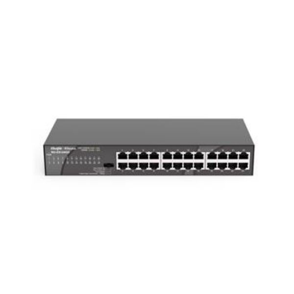 Ruijie Reyee RG-ES124GD 24 Port 10/100/100 Rackmount Yönetilemez Switch