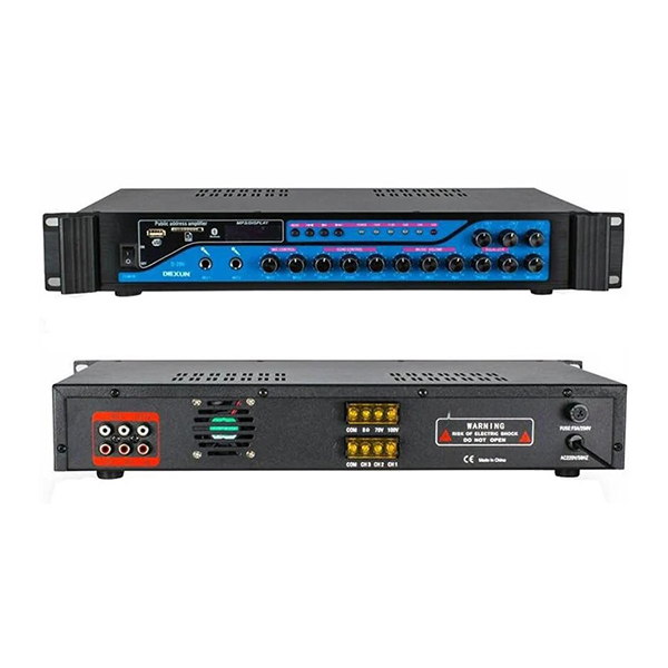 Dexun D-200 200 Watt Usb/Sd/Bluetooth 3 Bölgeli Hat Trafolu Amfi