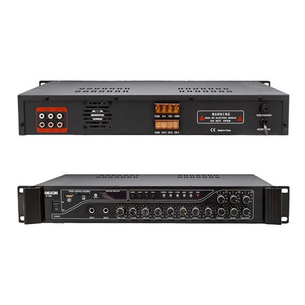 Dexun D-230 250 Watt Usb/Sd/Bluetooth 3 Bölgeli Hat Trafolu Amfi