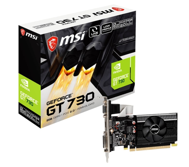 Msı GT730 2GB Ddr3 64BIT Dvı/Hdmı/Vga N70K-2GD3/LP
