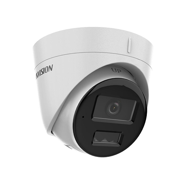 Hikvision DS-2CD1343G2-LIUF 4MP 2.8MM 30M IR H265+ Smart Hybrid Light Fixed Sesli MicroSD Dome PoE Ip Camera