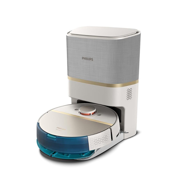 Philips XU7100/02 HomeRun 7000 Serisi Aqua Otomatik Boşaltma İstasyonlu Robot Süpürge Beyaz