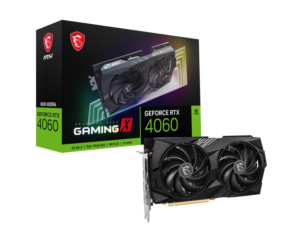 Msı Geforce RTX 4060 Gamıng X 8G RTX4060 8GB GDDR6 128B DX12 PCIE 4.0 X8 (3XDP 1XHDMI)