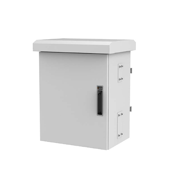Ager 400x600x250 Montajlı Direk Tipi Mobese Kabineti 1li Ter+Fan Arkada AG-MB406025B2-D-B-M1 (300 MM Otomat Rayı-B2-Outdoor 7035)