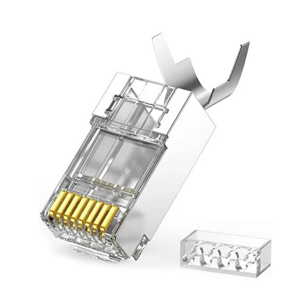 Xetef 8P8C Cat7 RJ45 Metal Konnektör 1 Adet