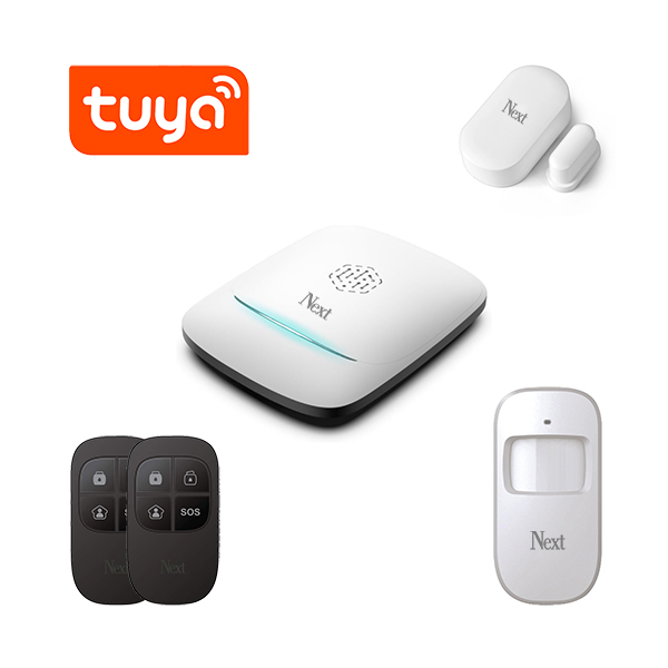 Next MS-WES-02 4G/LTE/Wifi Kablosuz Alarm Kiti Beyaz