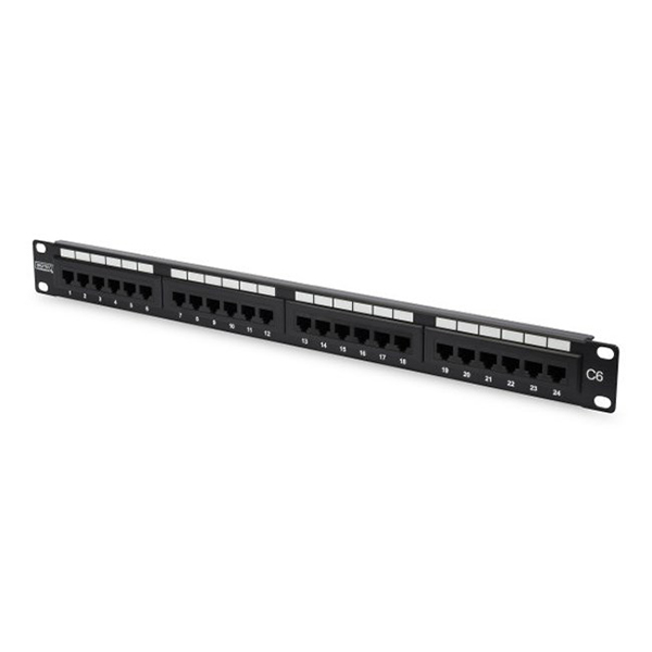 Digitus DN-91624U-CR Cat6 24 Port Dolu Patch Panel Sertifikasız