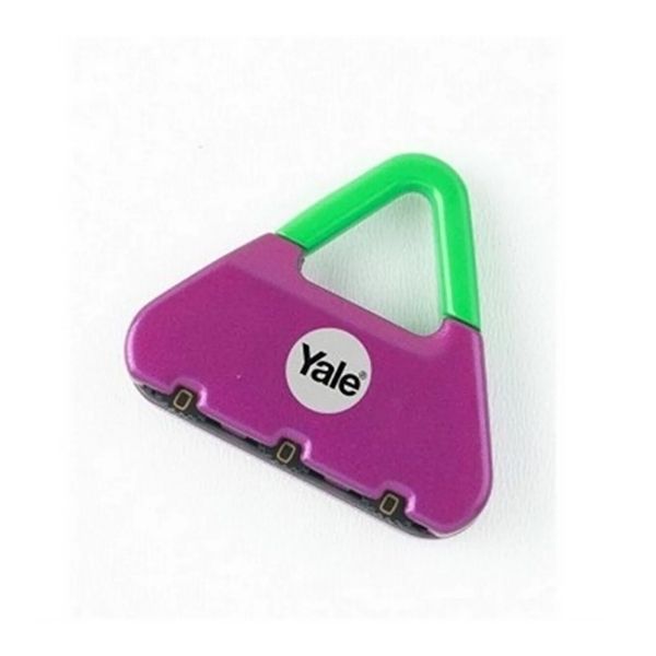 Yale Novelty-1 Şifreli Pembe/Yeşil Asma Kilit