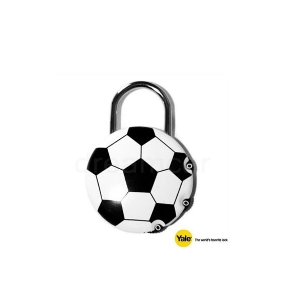 Yale Futbol Topu Şifreli Asma Kilit