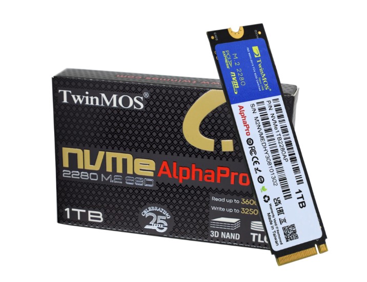 Twınmos 1TB M.2 Nvme Ssd 3600/3250 NVMe1TB2280AP
