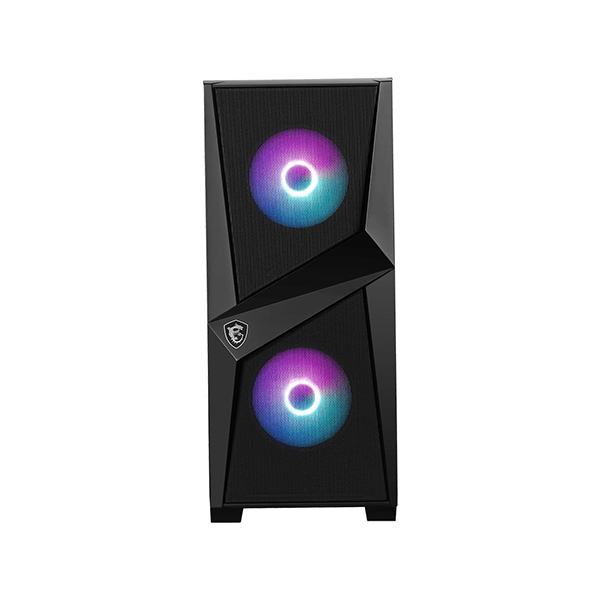 MSI MAG FORGE 100R Temperli Cam 2XA-RGB Fan 1X120MM Fan Atx Gaming  Bilgisayar Kasası