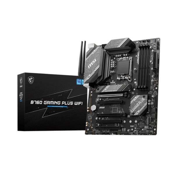 Msi B760 Gaming Plus Wifi Ddr5 1700p 6800(Oc) Hdmı Dp Usb3.2 M.2 6E ATX