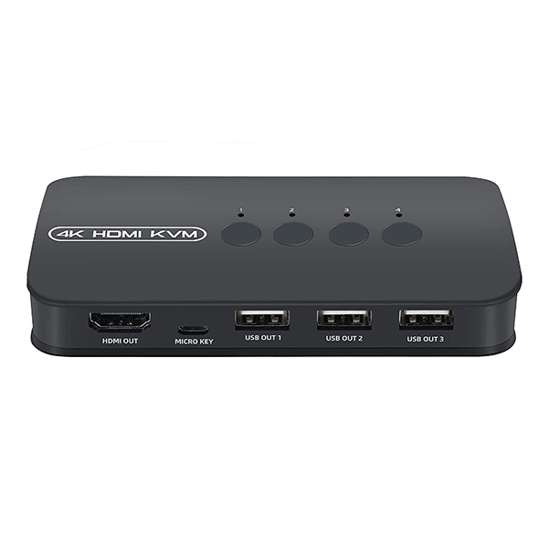 Nivatech NTC-544 4 Port Hdtv Usb Kwm Switch