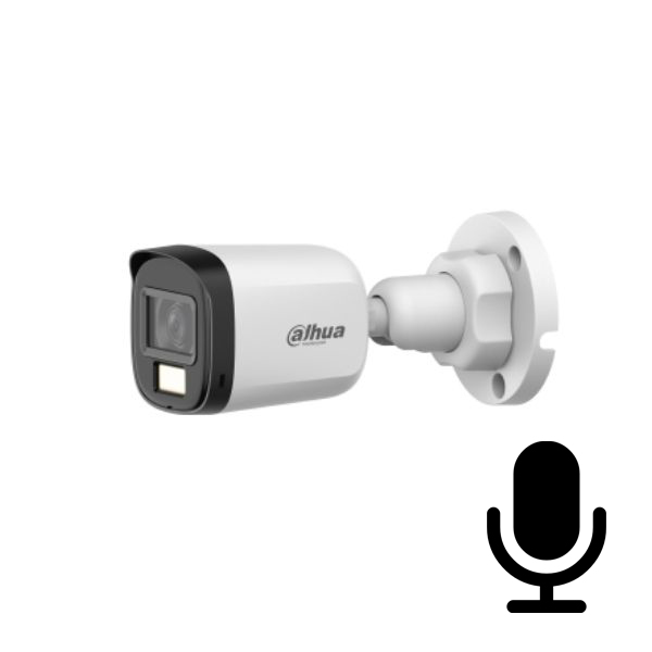 Dahua HAC-B1A21P-U-IL-A 2MP 3.6MM 30M IR Akıllı Dual Light Sesli Bullet Hd-Cvi Kamera
