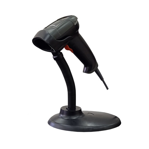 Performax PR-44 2D El Tipi Kablolu Karekod Okuyucu Siyah Standlı
