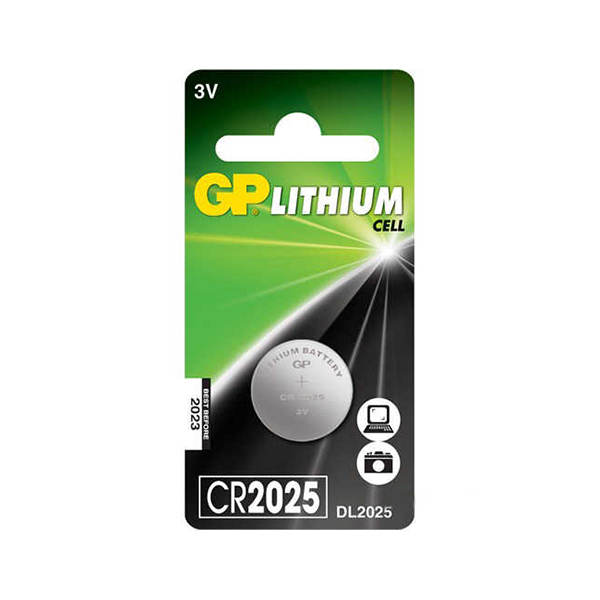 GP CR2025 3V Lityum Düğme Pil
