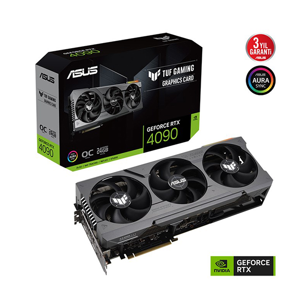 Asus RTX4090 24GB Gddr6X 384Bit 3xDP/2xHdmi TUF-RTX4090-O24G-OG-GAMING
