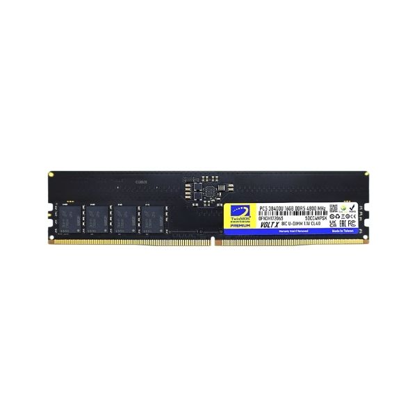TwinMOS 16GB DDR5 4800MHz CL40 Masaüstü Ram TMD516GB4800U40