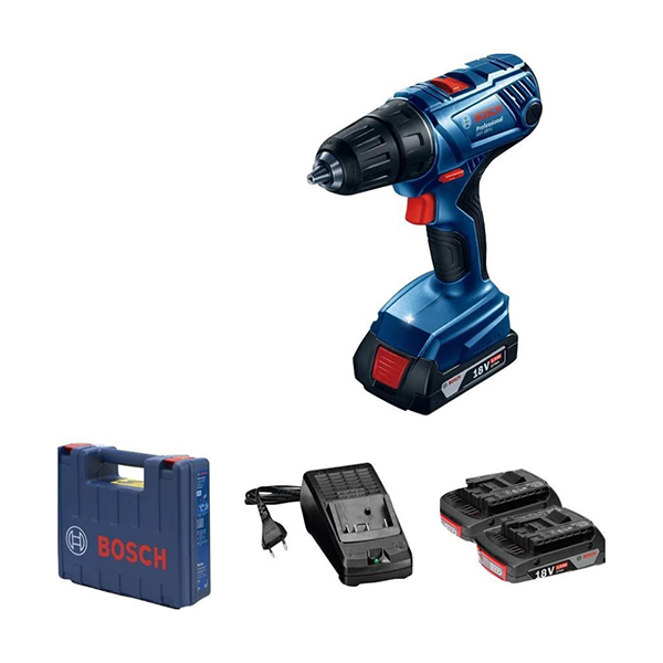 Bosch GSR 180-LI 18V 2x2Ah Akülü Vidalama Makinesi 06019F8109