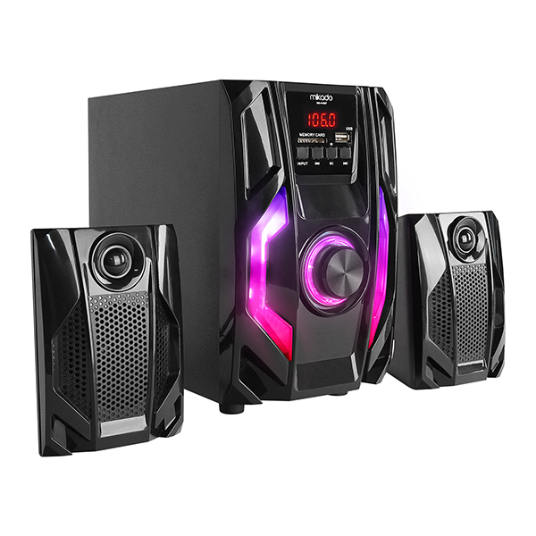 Mikado MD-415BT 2+1 20W Siyah Multimedya FM/BT/SD/USB Speaker Hoparlör