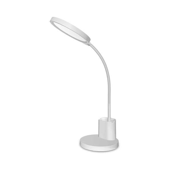 Raynox BKL-L6 360 Derece Usb Şajlı Parlaklık Ayarlamalı 3 Renk Kademeli Kalemlik Masa Lambası Beyaz