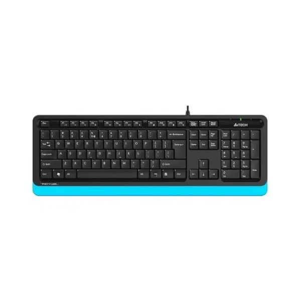 A4 Tech FK10 TR Q USB Multimedya Mavi Kablolu Klavye