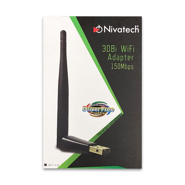 Nivatech W113 150Mbps 2.4GHz Wifi Usb Kablosuz Adaptör