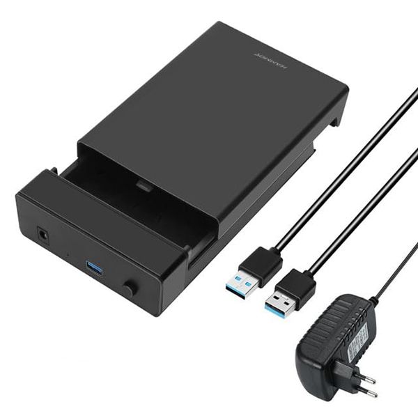 Nivatech NTC-355U3  Usb 3.0 2in1 2.5/3.5 Sata Harddisk Kutusu Siyah