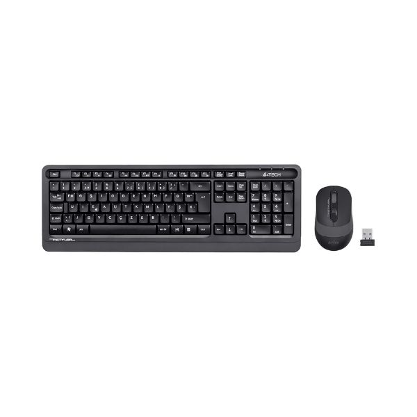 A4 Tech FG1010 F Gri Usb Kablosuz Multimedya Klavye + Mouse Set