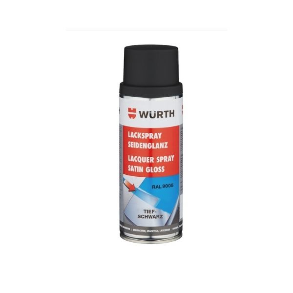 Würth Sprey Tampon Boya RAL9005 İpeksi Siyah 400ML Art.0893349005