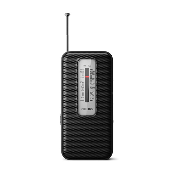 Philips TAR1506/37 Taşınabilir Hoparlörlü Antenli Kulaklık Jack AM/FM Radyo Siyah