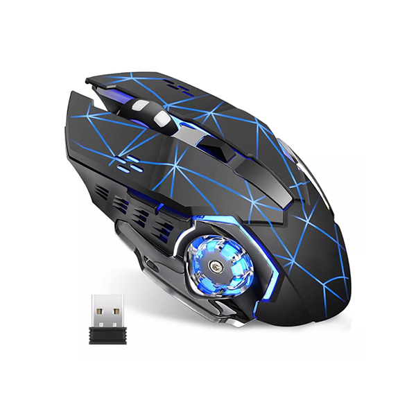 Raynox RX-GM809 3600DPI Şarjlı RGB Led Wireless Oyuncu Mouse