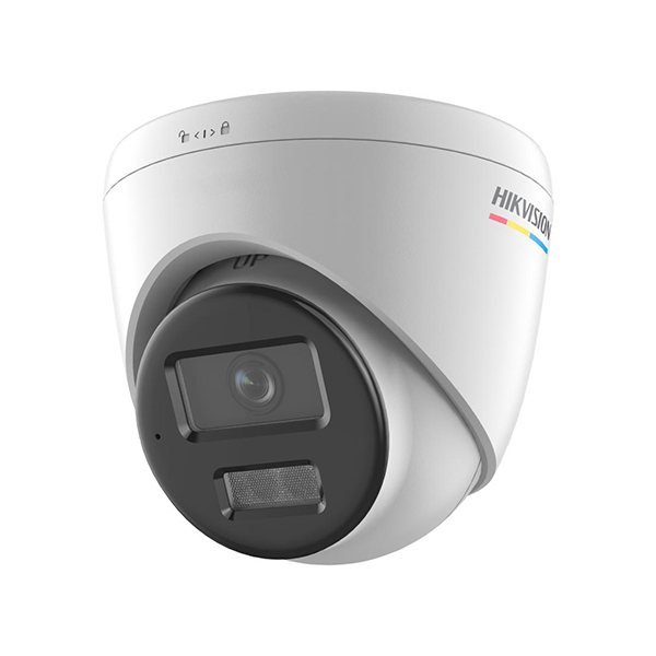 Hikvision DS-2CD1327G2H-LIUF 2MP 2.8MM 30M IR ColorVu Smart Hybrid Light Fixed Sesli MicroSD Dome PoE IP Kamera