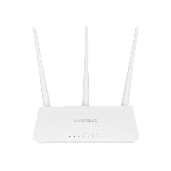 Everest EWR-F303 300Mbps 2.4GHz 3x5dBi Anten 1xWAN 3xLAN Repeater/AP/WISP Destekli Wireless Router