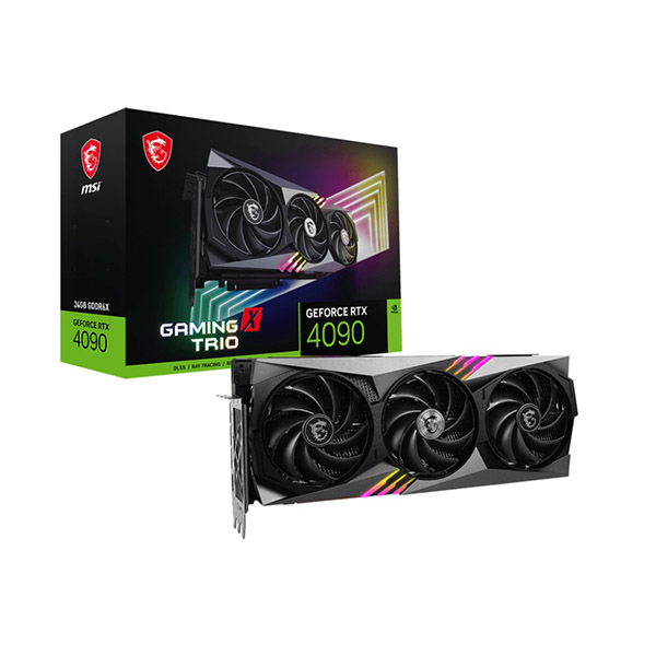 MSI RTX4090 24GB GDDR6X 384BIT 3xDP/HDMI GEFORCE RTX 4090 GAMING X TRIO 24G