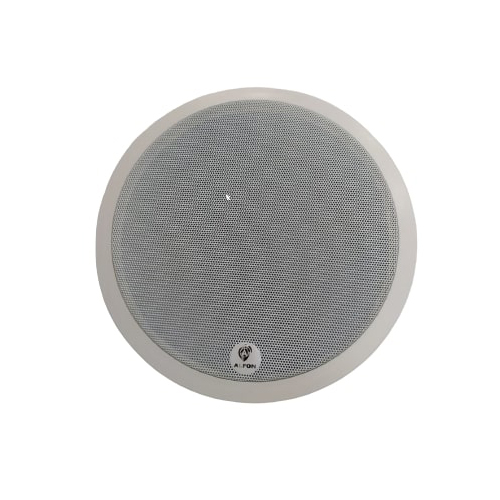 Alfon AFA-820 20cm 10W Trafolu Beyaz Alçıpan Hoparlör