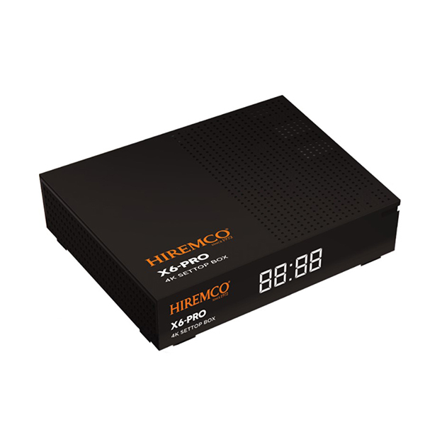 Hiremco X6 PRO 4Gb Ram 64Gb Bellek Android Box 1 Yıl Ip Tv Hediyeli