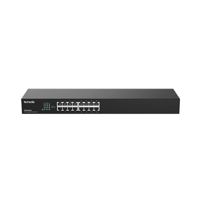 Tenda TEG1016G 16 Port 10/100/1000 Rackmount Yönetilemez Switch